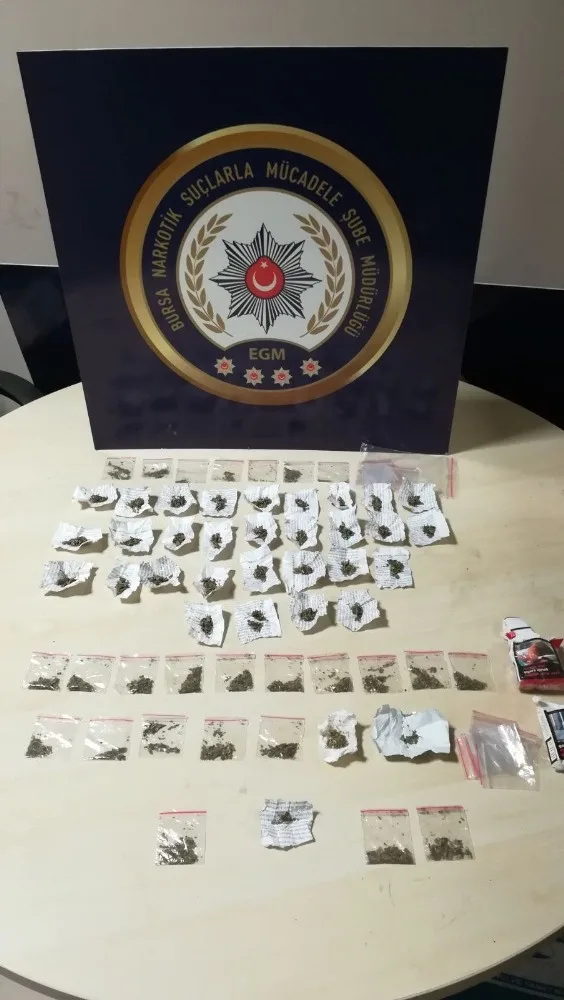Bursada Uyuşturucu Operasyonu: 8 Gözaltı
