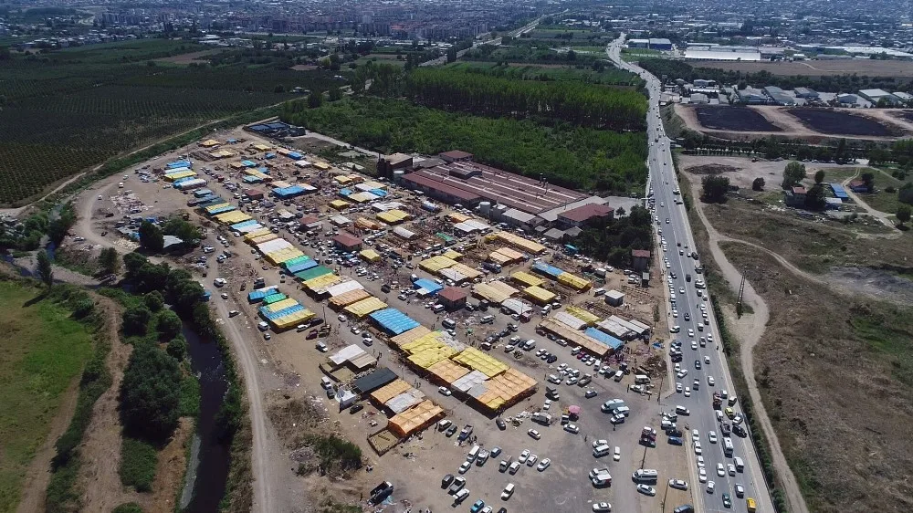 Bursadaki Hayvan Pazarları Ve Kesim Yerleri Havadan Görüntülendi