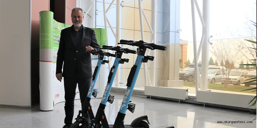 Bursalı yazılım firması "scooter paylaşım platformu" ağını genişletiyor