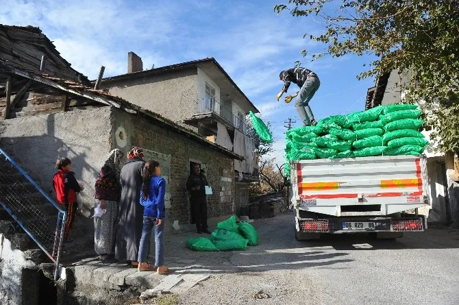 Büyükşehirde İhtiyaç Sahiplerine Yakacak Desteği