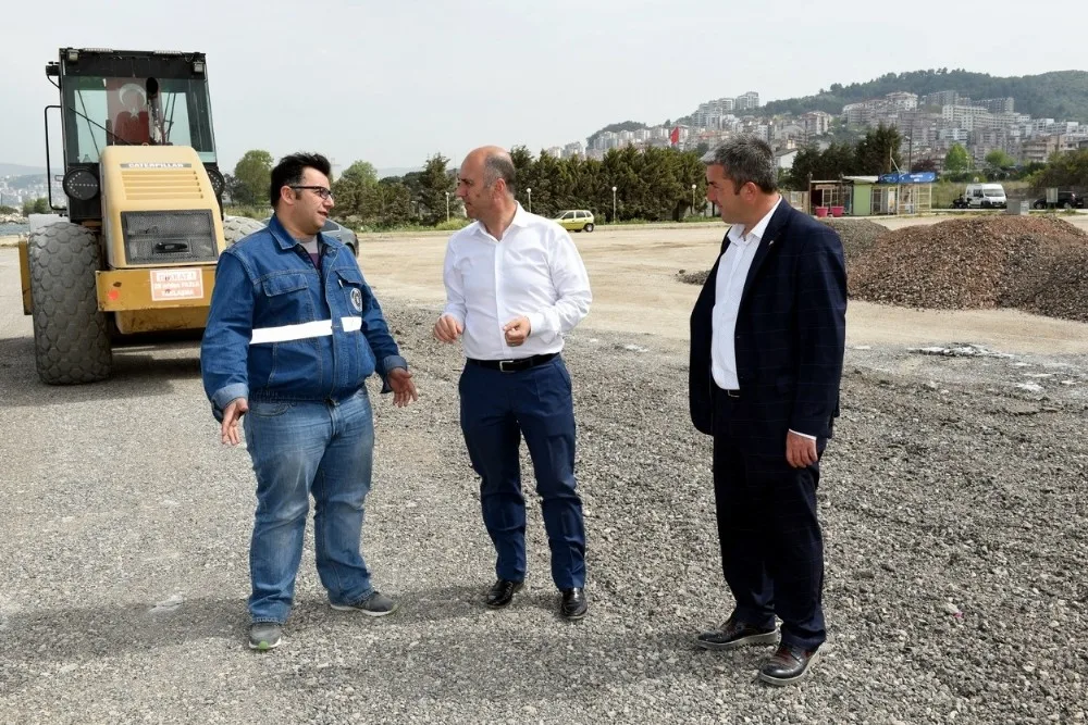 Büyükşehirden Mudanyaya 1200 Araçlık Otopark