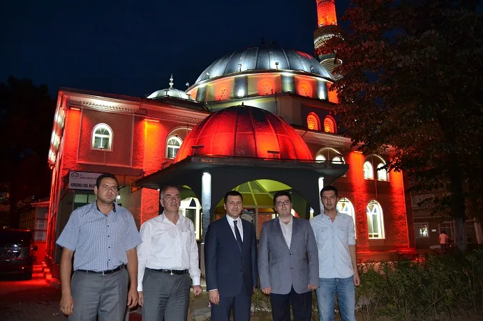 Kurşunlu Camisinde görsel şölen