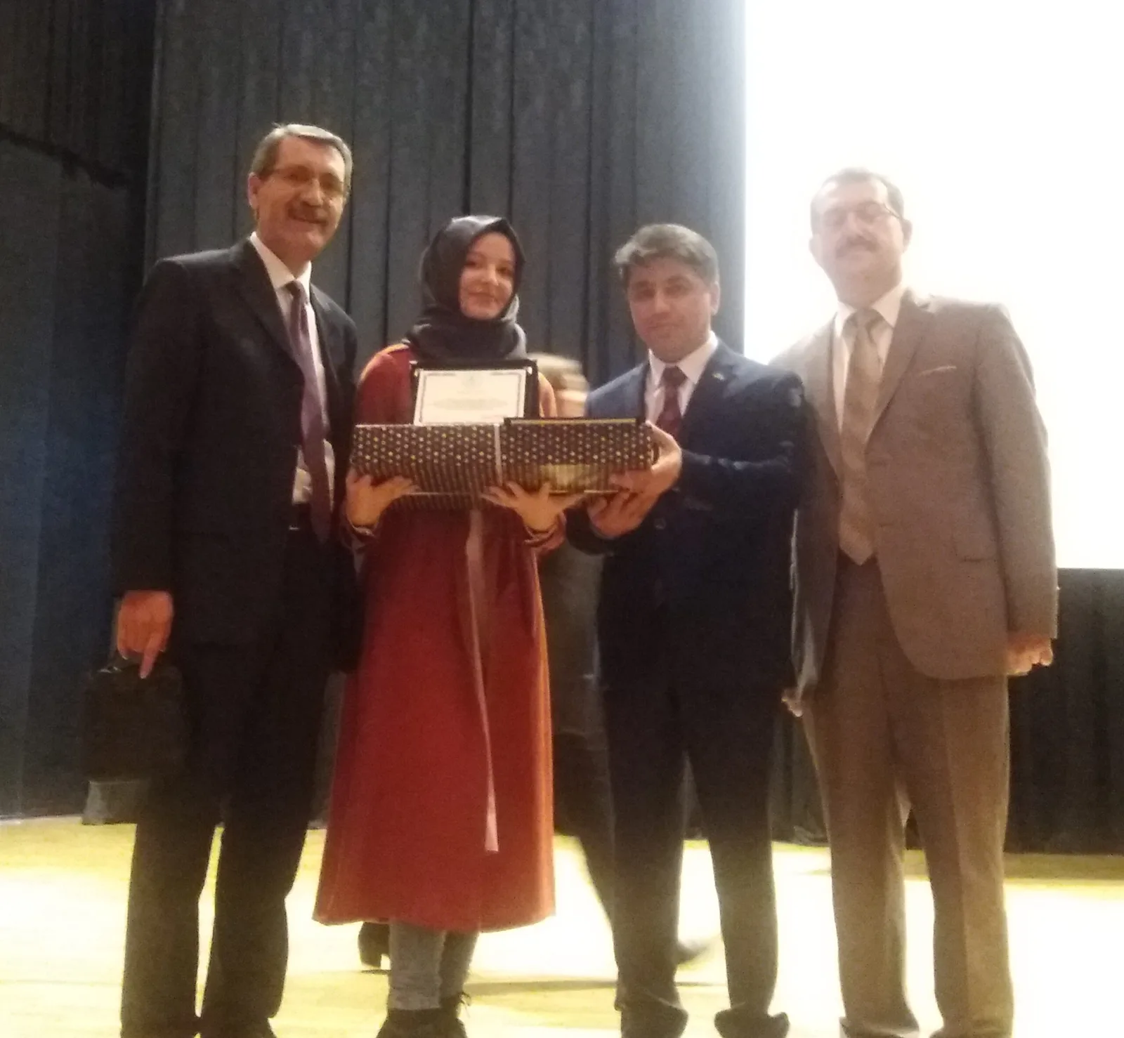 Türkiye birincisi ödülünü Ankara'da aldı