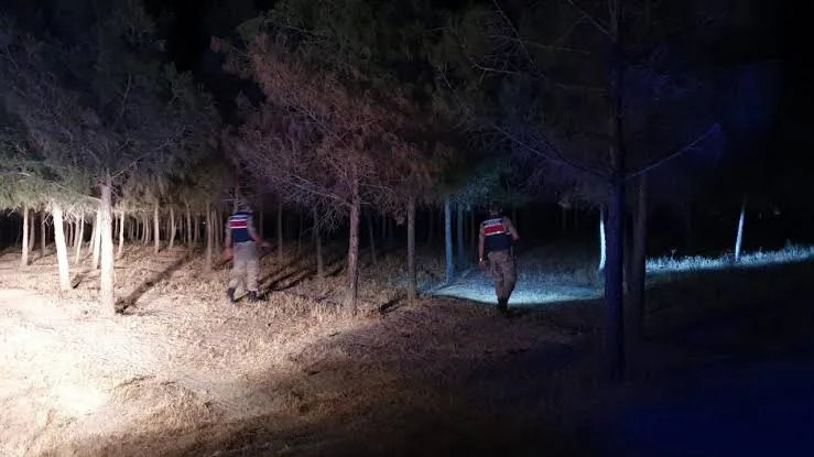 Ormanlık alanda gömülü ceset bulundu