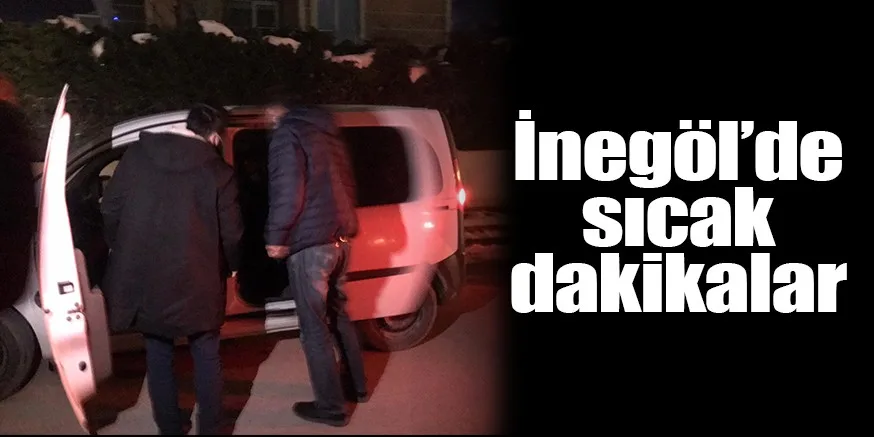 Çalışır haldeki aracı çalan hırsız, kovalamaca sonunda yakalandı