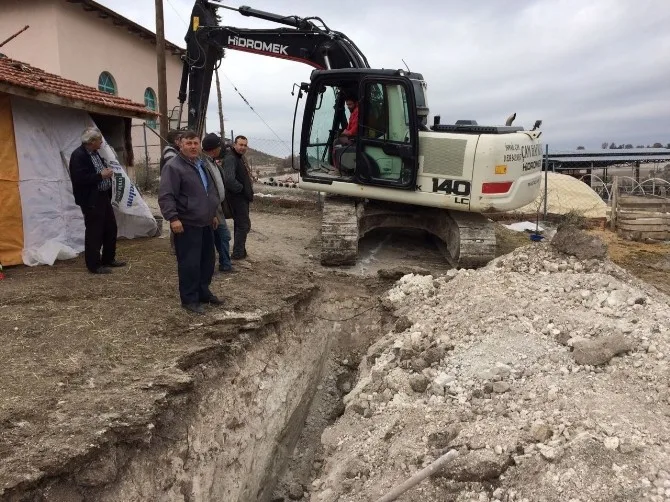 Çamyayla Mahallesine Sağlıklı Kanalizasyon Hattı