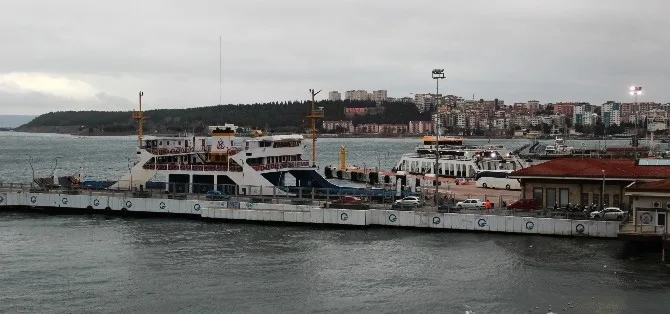 Çanakkalede Gökçeada Seferlerine Fırtına Engeli