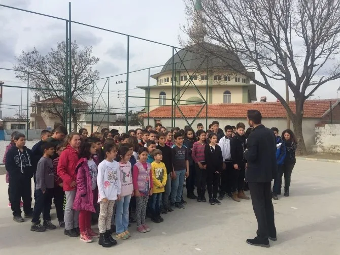 Çanakkalede Okullarda Deprem Tatbikatı