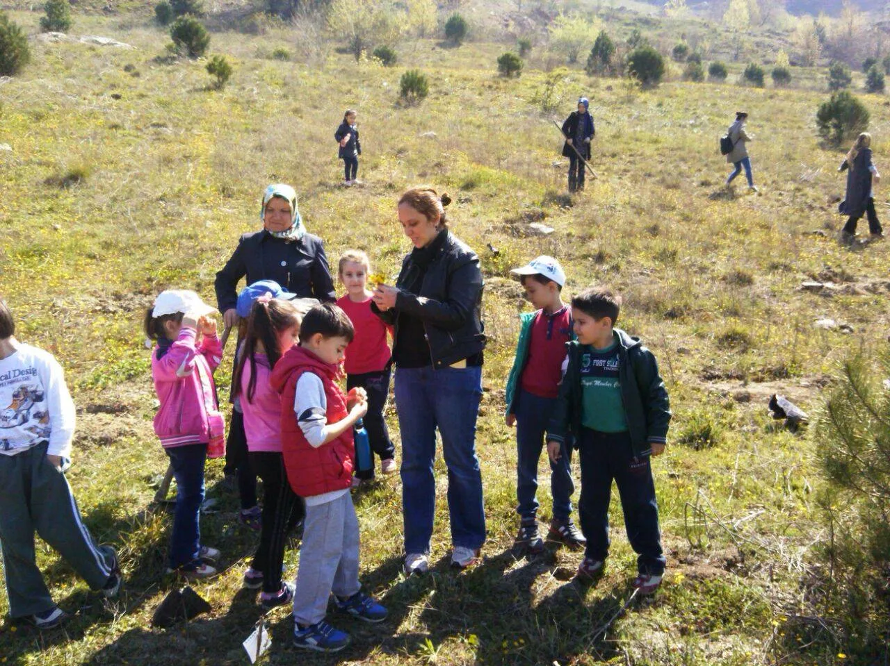 İshakpaşa'lı minikler doğa ile buluştu