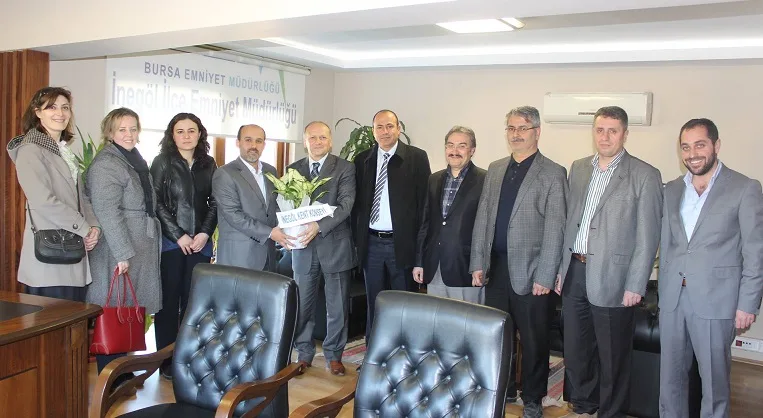 Kent Konseyi’nden Emniyete ziyaret