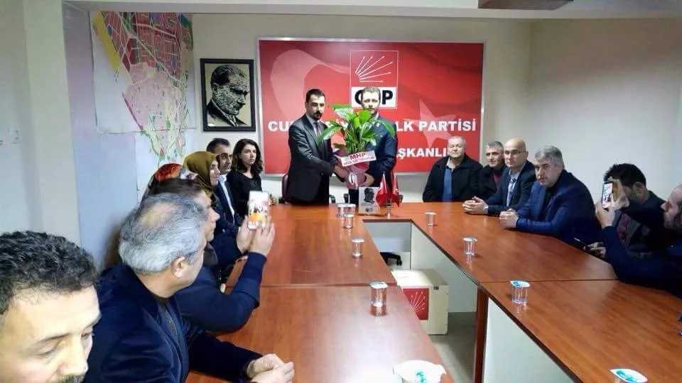 MHP'den CHP'ye hayırlı olsun ziyareti