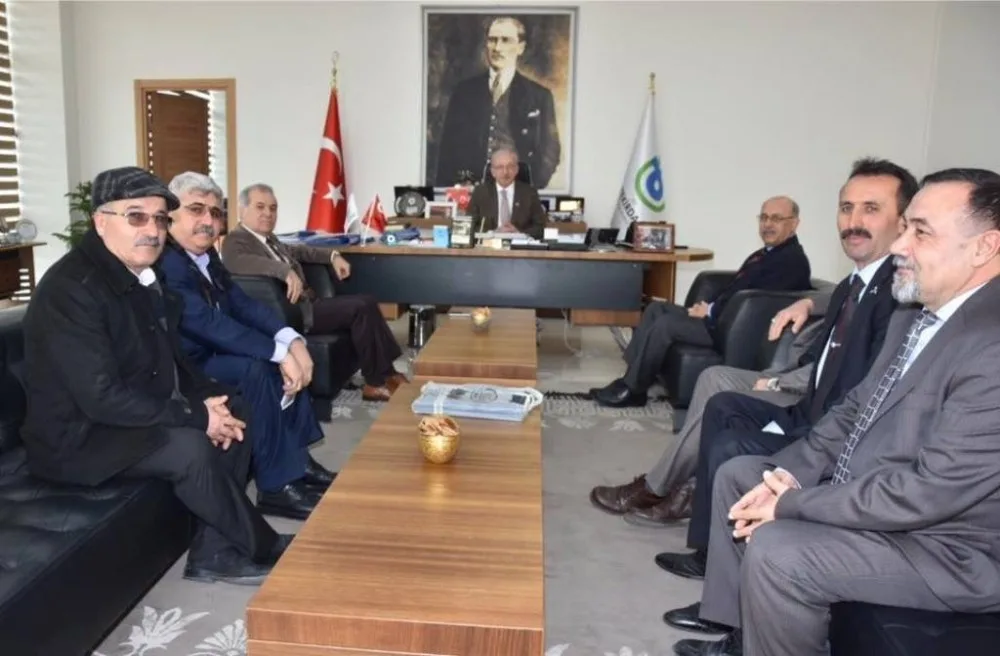 Cem Vakfı Genel Başkanından Başkan Albayraka Ziyaret