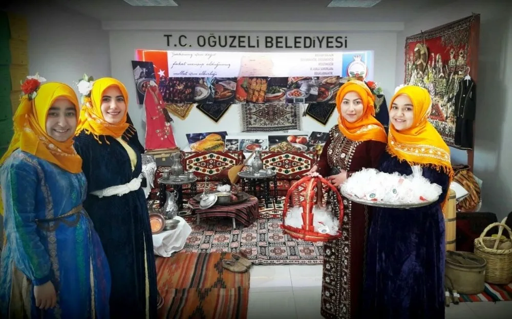 “Çemberimde Gül Oya Sergisi Gaziantepte
