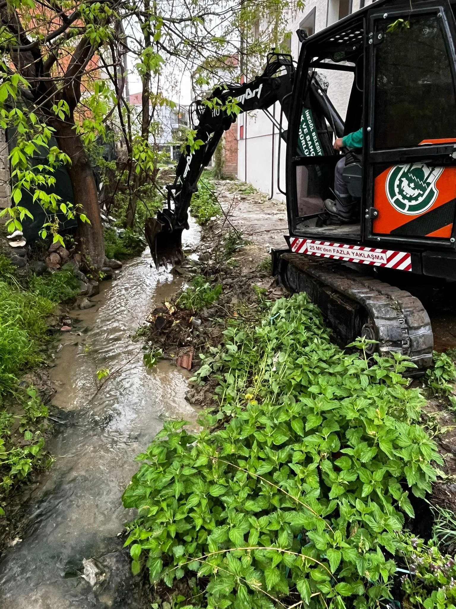 Cerrah’ta sulama kanalları temizlendi 5 kilometrelik hat verimli hale getirildi
