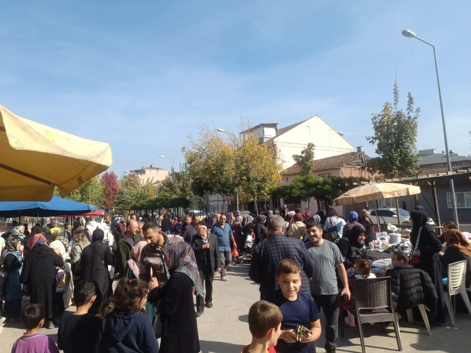 Bir mahalle ‘Gazze’ için ayağa kalktı