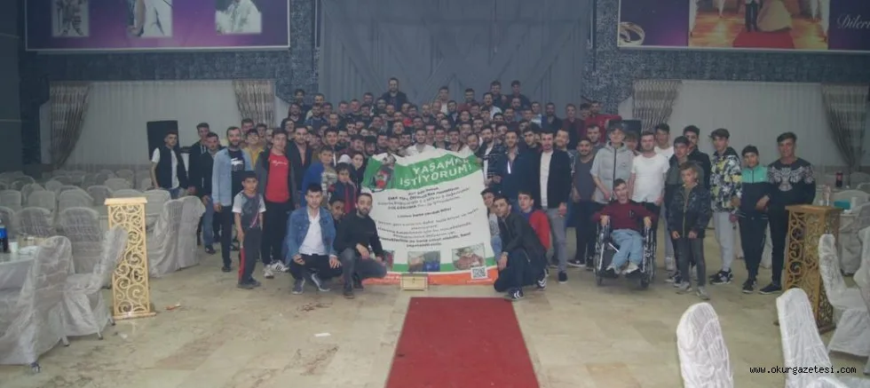 Cerrahlı gençlerden 'Eda'ya nefes ol' kampanyası
