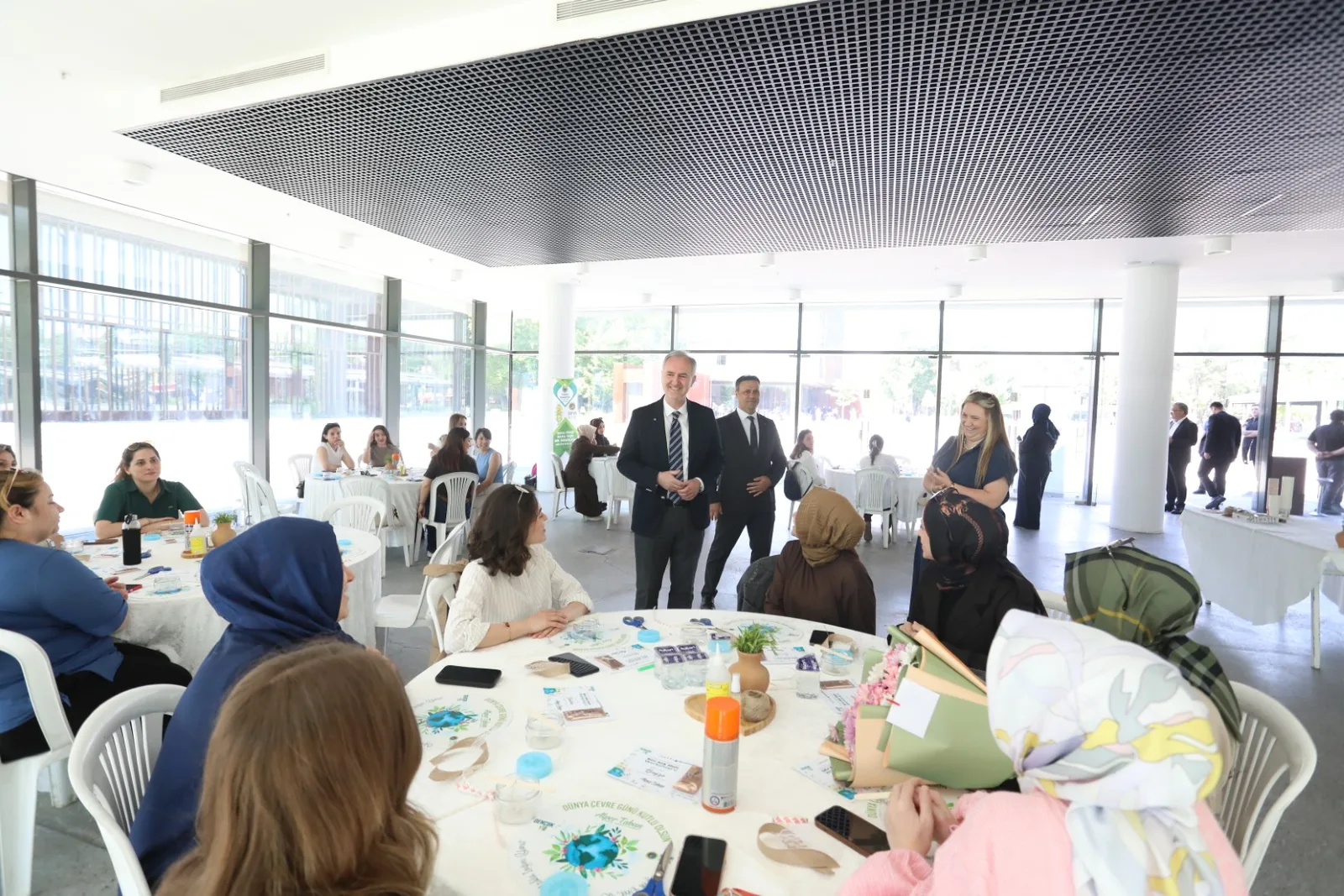 İnegöl Belediyesi’nde Çevre Haftası kutlamaları workshop etkinliği ile başladı