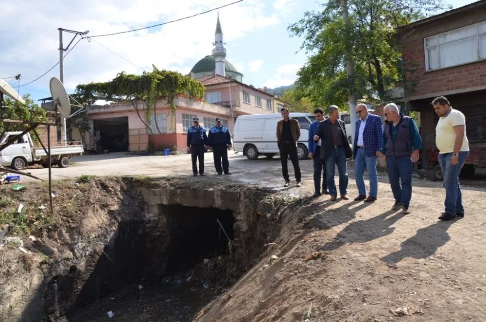 Çiçekli Mahallesinde Dere Islahı Başlıyor