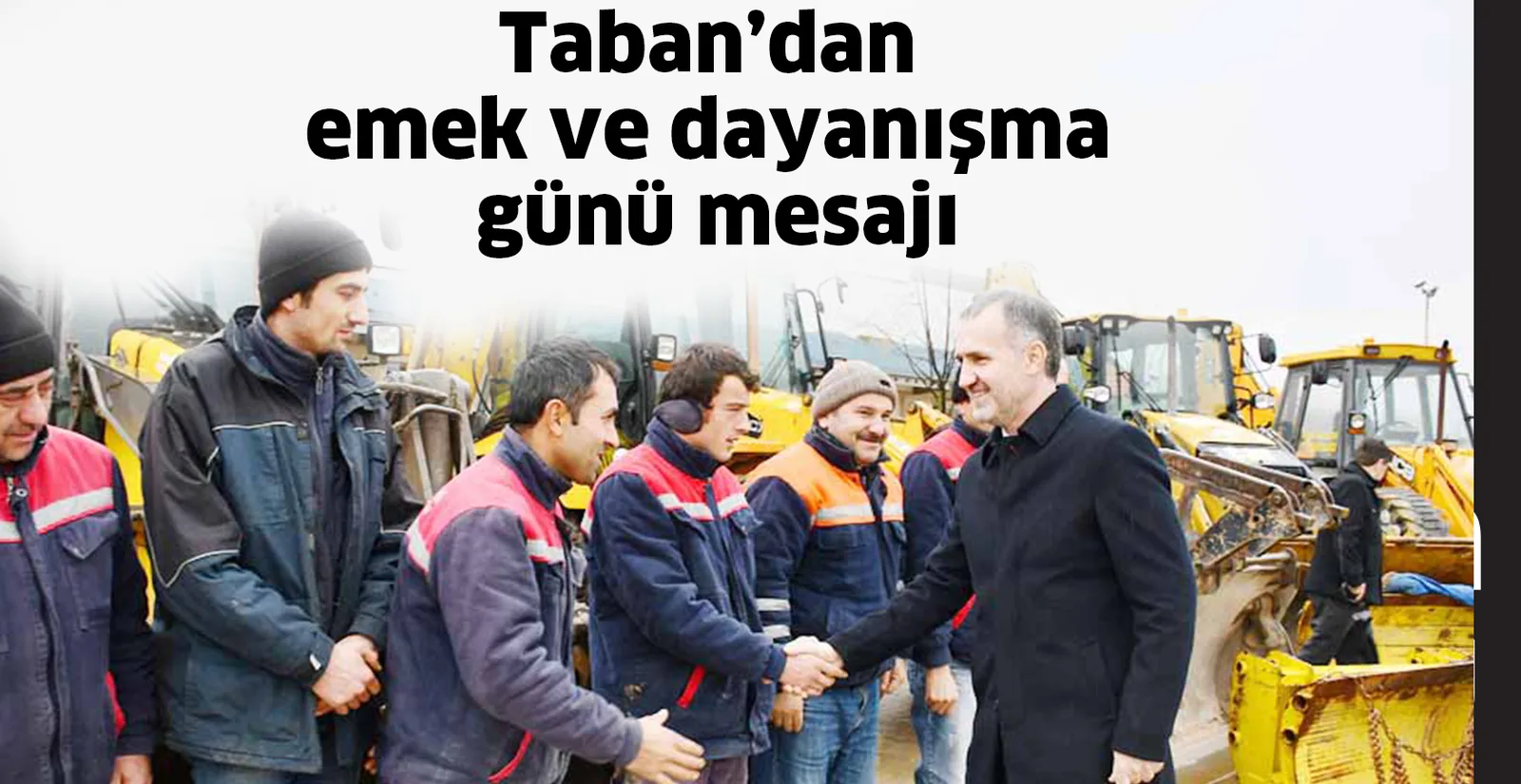 Taban’dan emek ve dayanışma günü mesajı