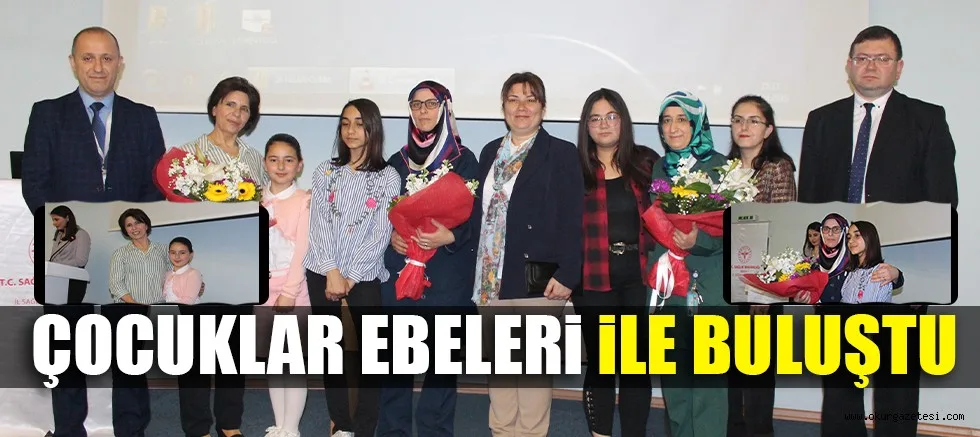 ÇOCUKLAR EBELERi iLE BULUŞTU