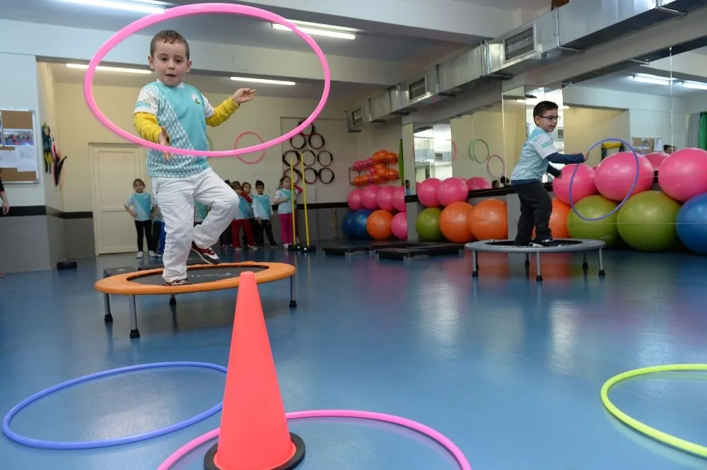 Çocuklar Kışı Spor Yaparak Geçirecek