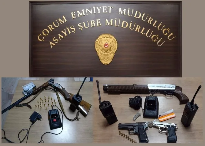 Çorum Polisi Suçlulara Göz Açtırmıyor