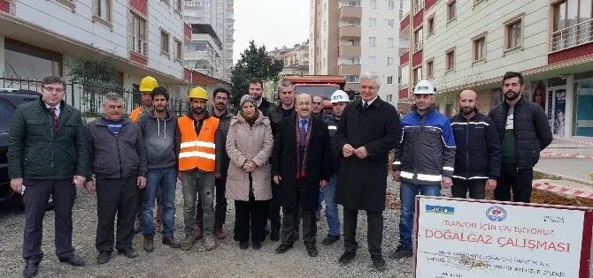 Çukurçayıra Doğal Gaz Ulaştırmak İçin Çelik Boru Döşeme Çalışmalarına Başlandı