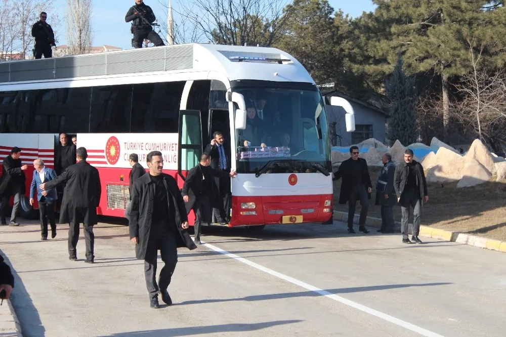 Cumhurbaşkanı Erdoğan Elazığdan Ayrıldı