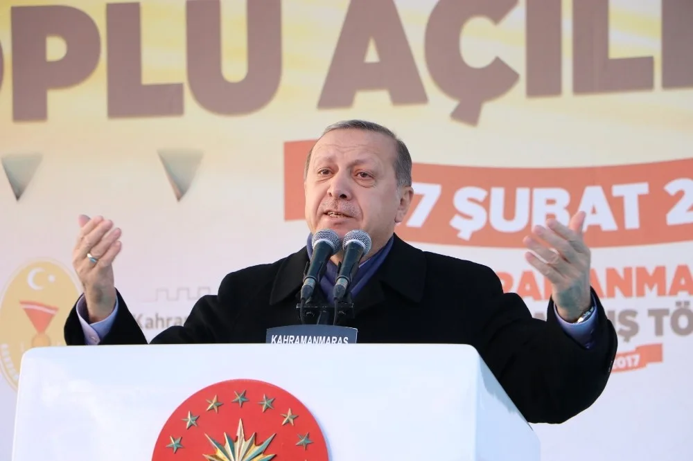 Cumhurbaşkanı Erdoğan Kahramanmaraşta