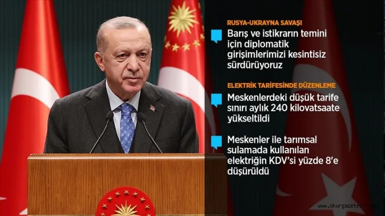 Cumhurbaşkanı Erdoğan: Montrö Sözleşmesi'nin ülkemize verdiği yetkiyi kullanma kararındayız