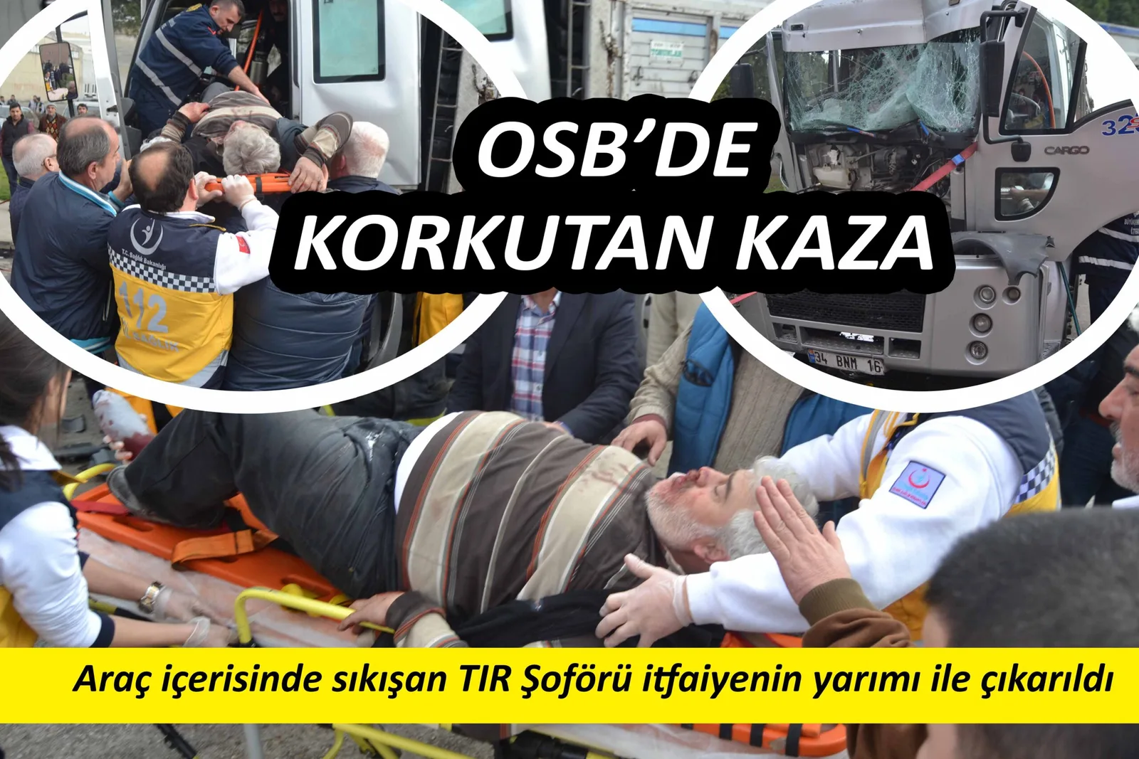 OSB'de korkutan kaza