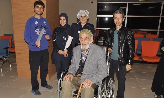 Yeni acil'de ilk hasta