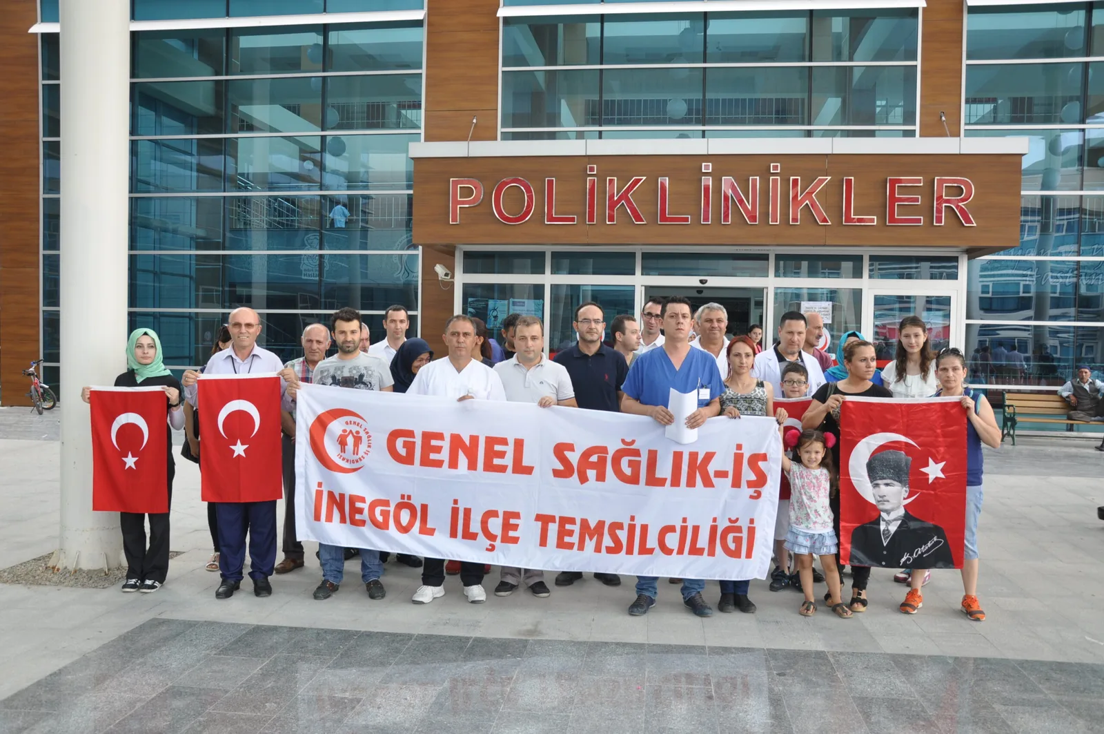 Teröre lanet için toplandılar