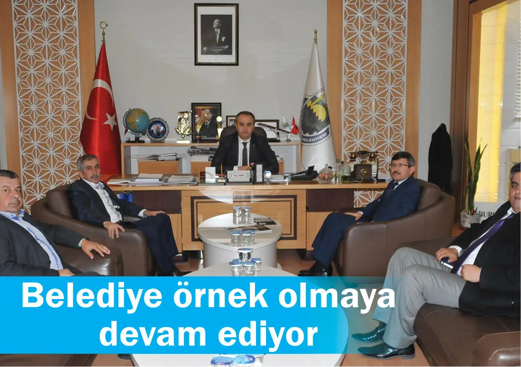 Belediye örnek olmaya devam ediyor