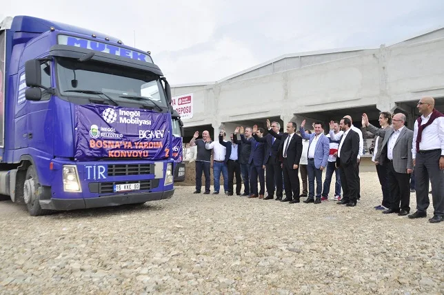 Yardım TIR’ları yola çıktı