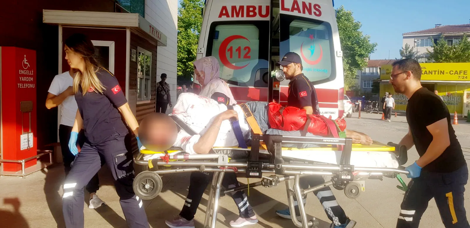 İnegöl’de silahlı saldırı