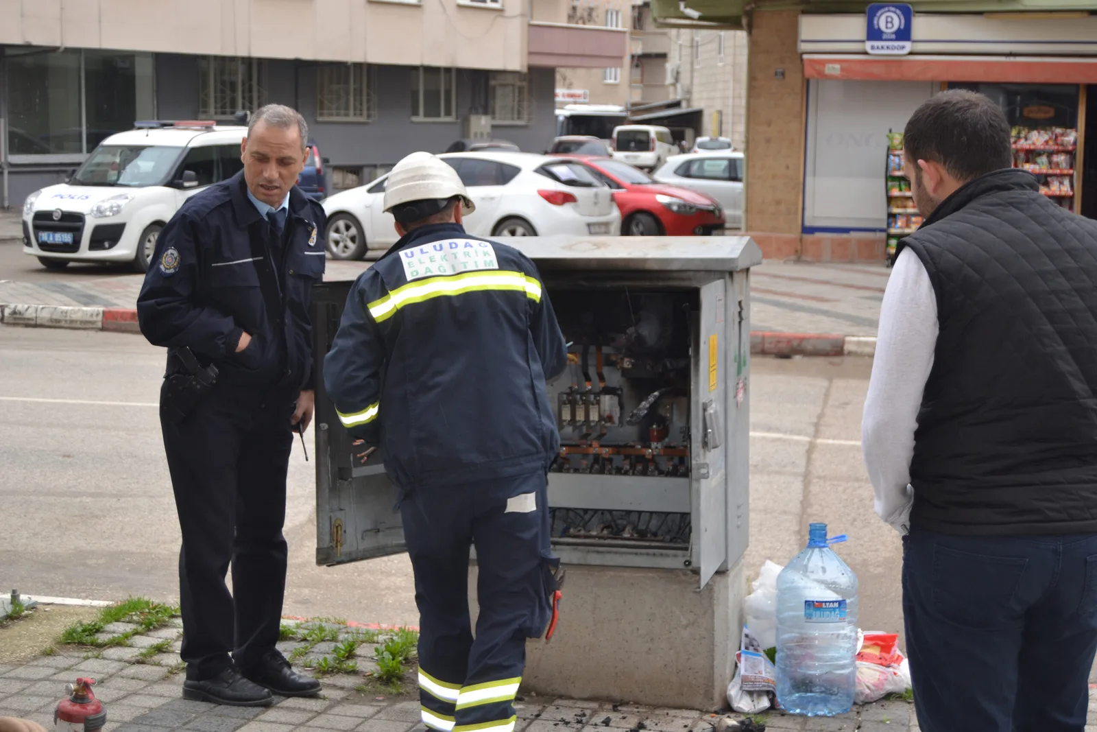 Elektrik panosunda patlama