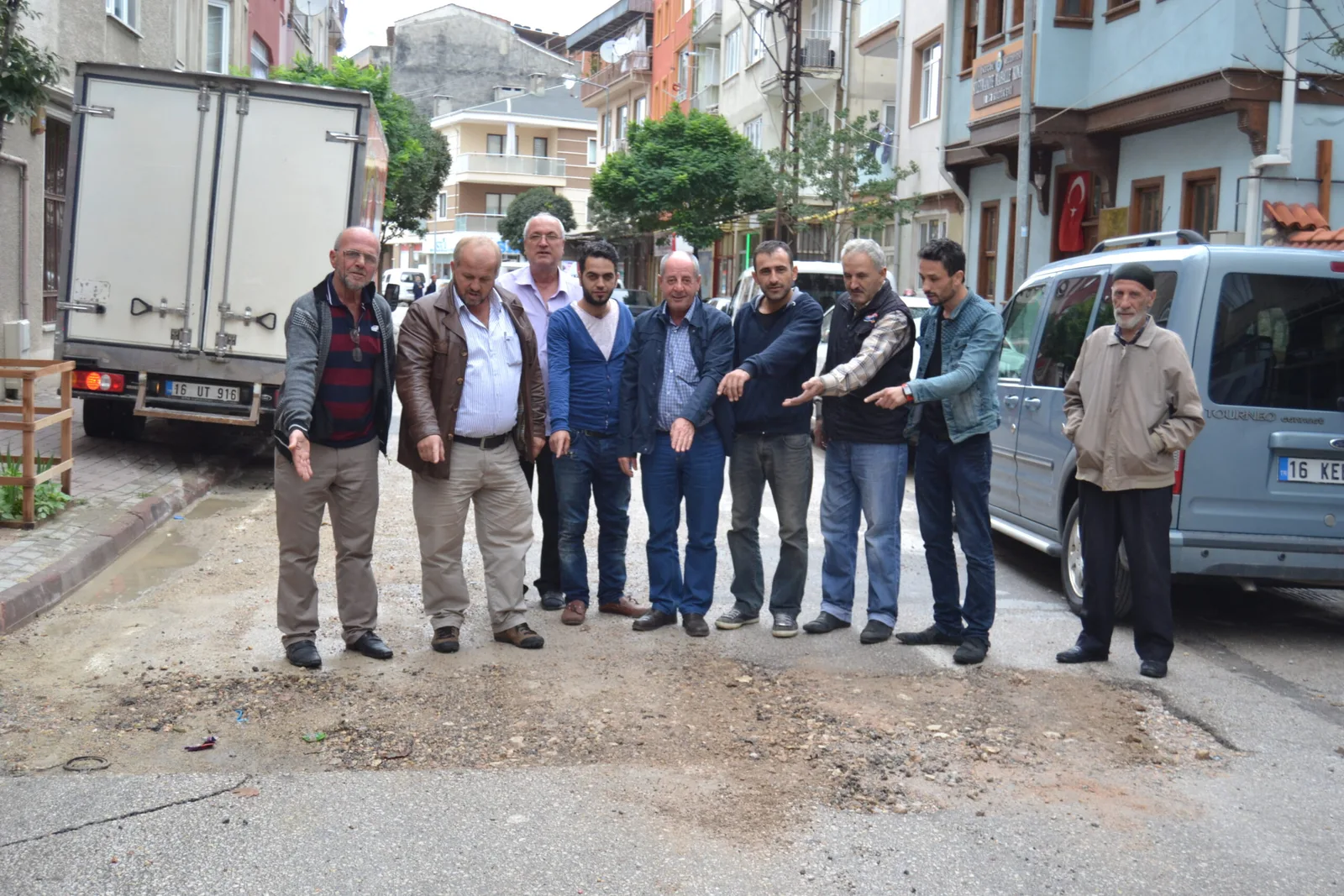 Yağmurla birlikte çekilmez oldu