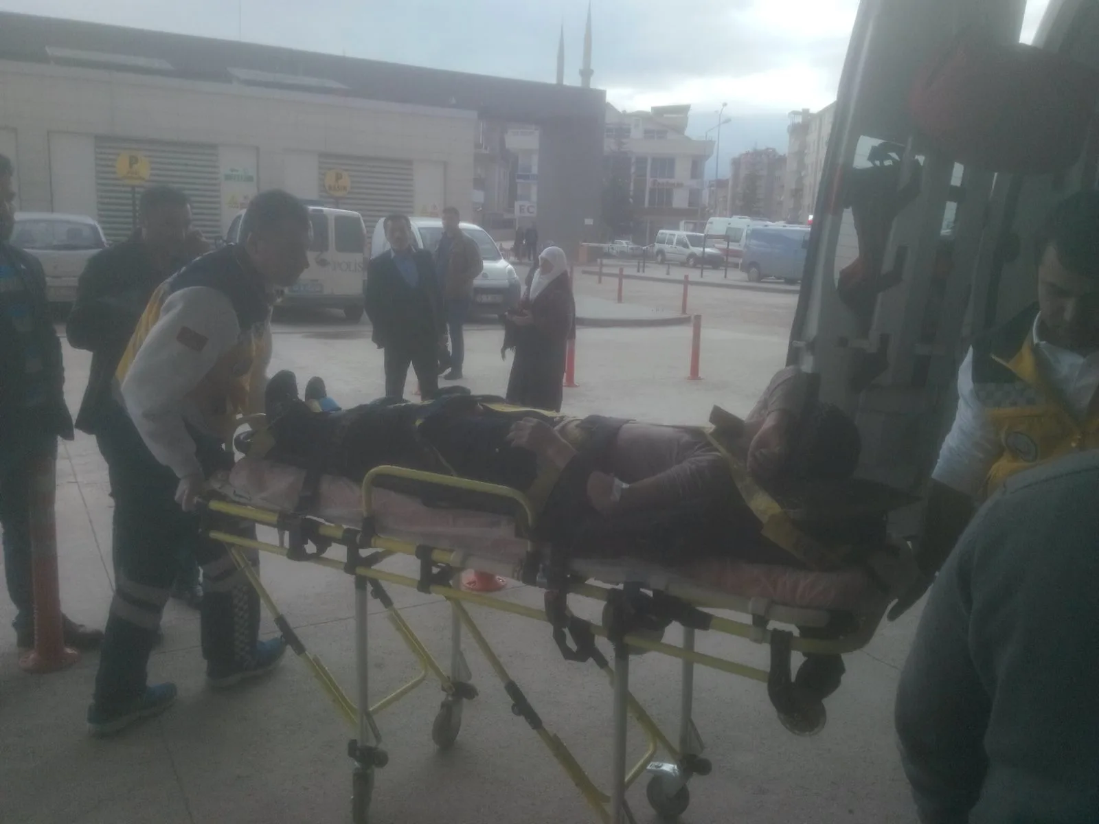 Anafartalar Caddesi'nde kaza: 1 yaralı