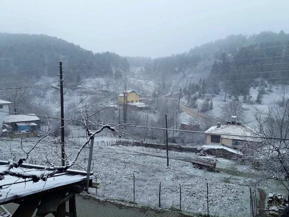 Dağ Yöresinde Kar Sevinci