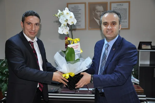 Aktaş’tan UEDAŞ Müdürüne ziyaret
