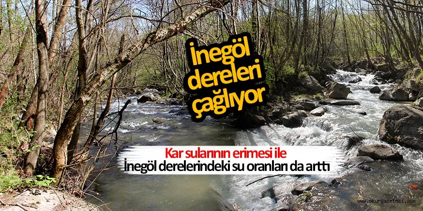 DERELERİMİZ ÇAĞLAMAYA BAŞLADI