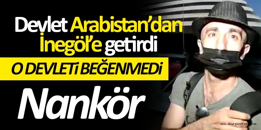 Devlet Arabistan’dan İnegöl’e getirdi...