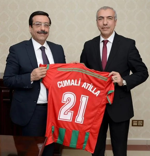 Diyarbekirspordan Başkan Atillaya Ziyaret