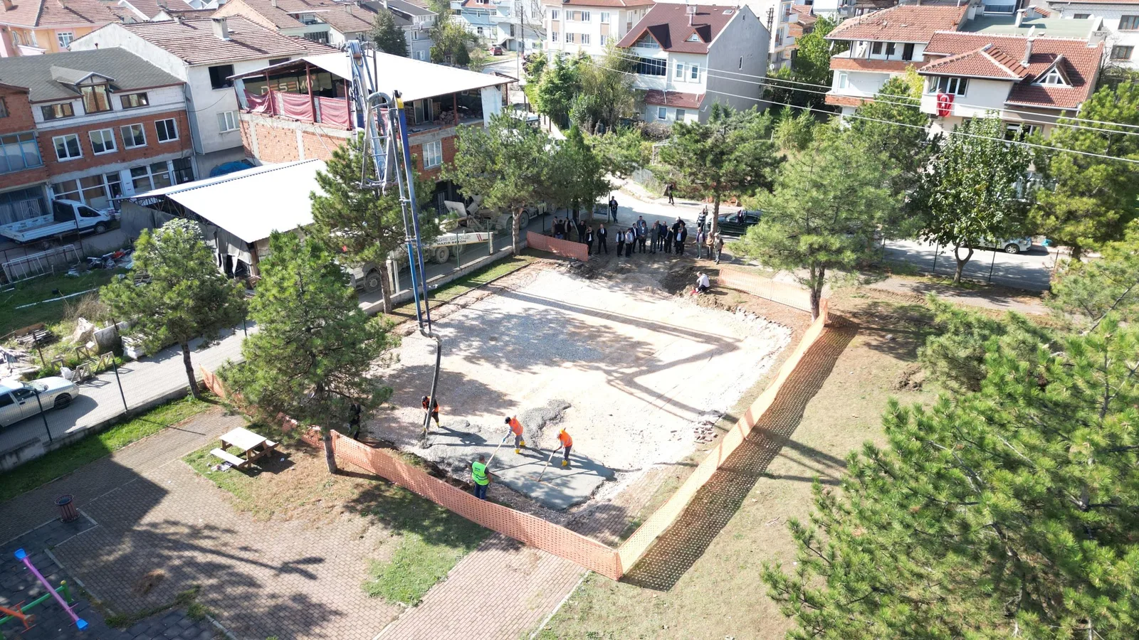 AKHİSAR SAĞLIK OCAĞININ TEMELİ ATILDI