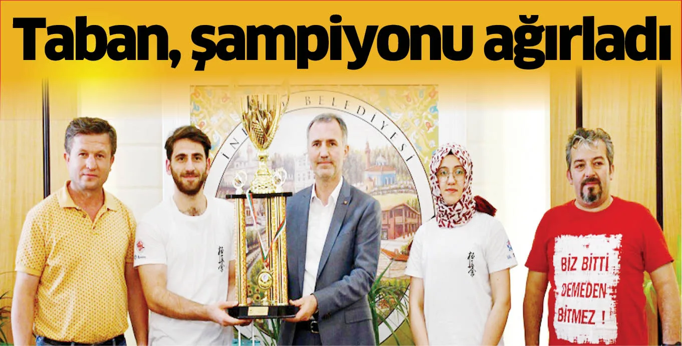 Taban, şampiyonu ağırladı