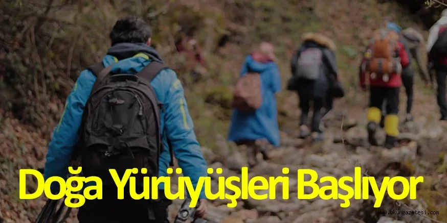 Doğa Yürüyüşleri Başlıyor