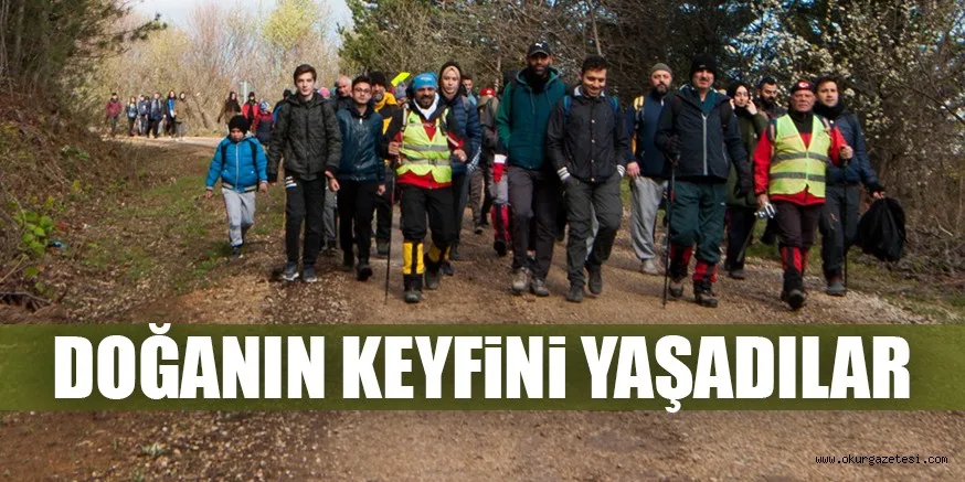 DOĞANIN KEYFiNi YAŞADILAR