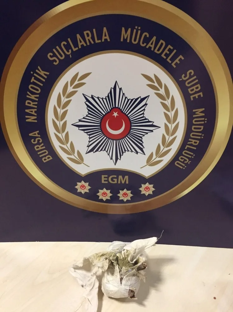Doğu İllerinden Uyuşturucu Getiren Şüpheli Bursada Yakalandı