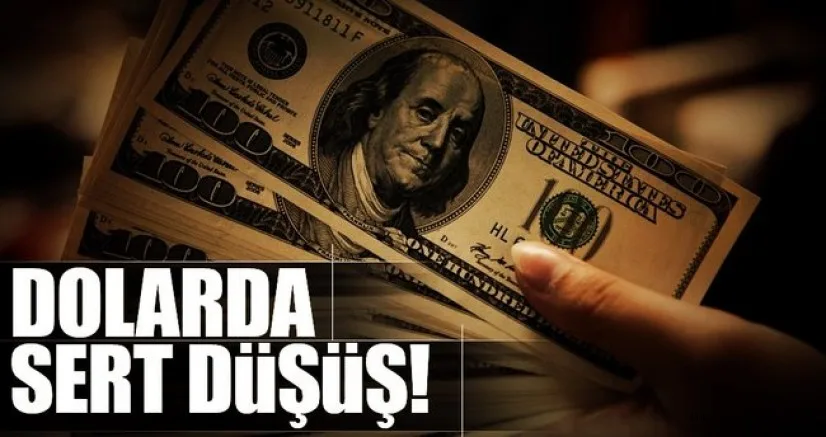 Dolarda sert düşüş!